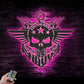 Skull LED Metal Sign - Wix Decor