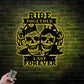 Skull LED Metal Sign - Wix Decor