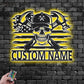 Skull LED Metal Sign - Wix Decor