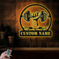 Gym LED Metal Sign 