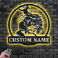 Horse LED Metal Sign 