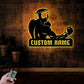 Gym LED Metal Sign 