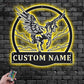 Horse LED Metal Sign 