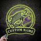 Fishing LED Metal Sign 
