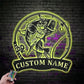 Fishing LED Metal Sign 