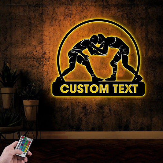 Gym LED Metal Sign