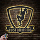 Gym LED Metal Sign 