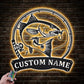 Fishing LED Metal Sign - Wix Decor