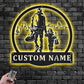 Guitar LED Metal Sign - Wix Decor