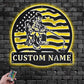 Fishing LED Metal Sign 