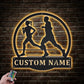 Gym LED Metal Sign 