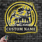 Fishing LED Metal Sign - Wix Decor