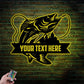 Fishing LED Metal Sign 