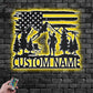Fishing LED Metal Sign - Wix Decor