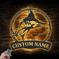 Fishing LED Metal Sign - Wix Decor