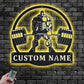Gym LED Metal Sign 