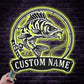 Fishing LED Metal Sign - Wix Decor