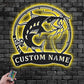 Fishing LED Metal Sign - Wix Decor