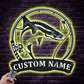 Fishing LED Metal Sign - Wix Decor