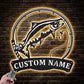 Fishing LED Metal Sign - Wix Decor
