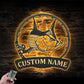 Fishing LED Metal Sign - Wix Decor