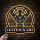 Gym LED Metal Sign - Wix Decor