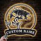Fishing LED Metal Sign - Wix Decor