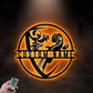 Guitar LED Metal Sign 