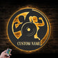 Gym LED Metal Sign 