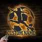 Soccer LED Metal Sign - Wix Decor