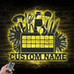 Barber & Salon Led Metal Sign - Wix Decor