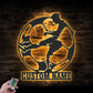 Soccer LED Metal Sign - Wix Decor