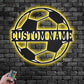 Soccer LED Metal Sign - Wix Decor