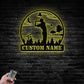 Golf LED Metal Sign 