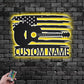 Guitar LED Metal Sign 