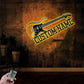 Guitar LED Metal Sign 