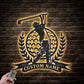 Gofl LED Metal Sign 
