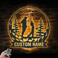 Gofl LED Metal Sign 